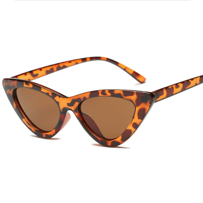 Pin Up Cats Eye Sunnies - Leopard