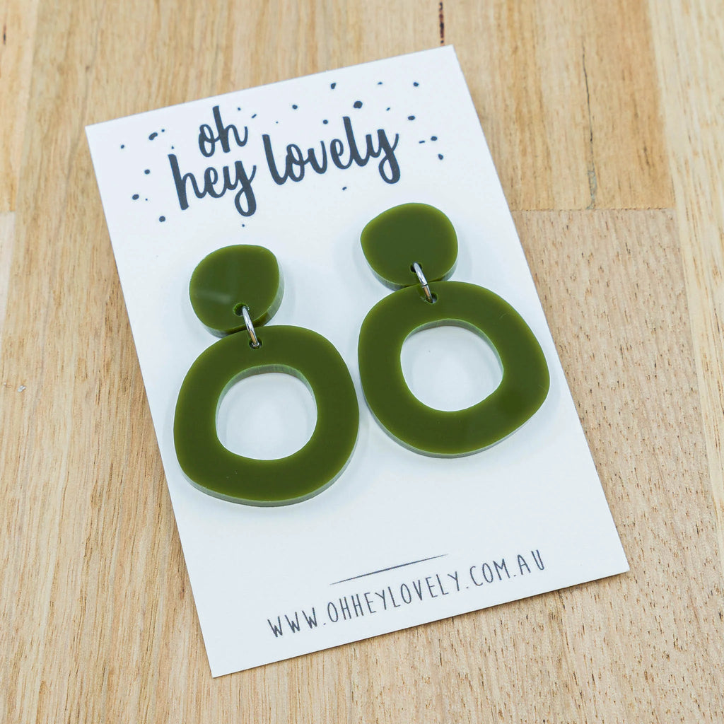 Loopsy Earrings - Fern