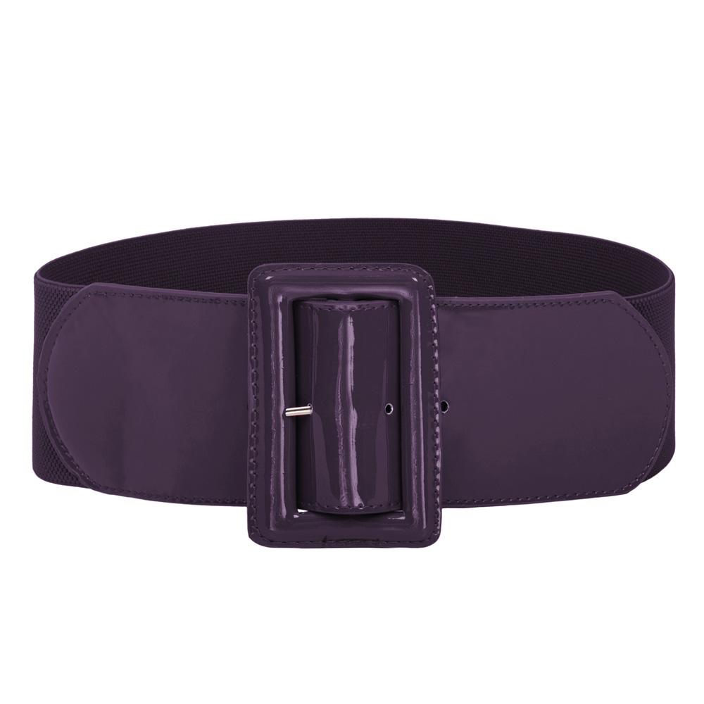 Brooklyn High Waist Belt - Purple