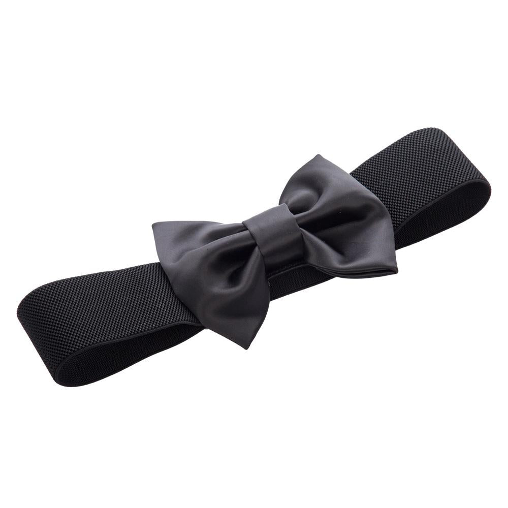 50s Bow Belt - Black