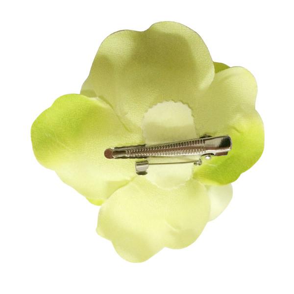 Rose Hair Clip & Brooch 11cm –  Very White