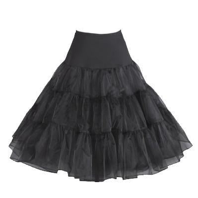 Rockabilly Petticoat - Black