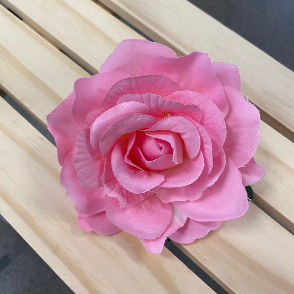 Hair Rose 12cm –  Pink Ivory