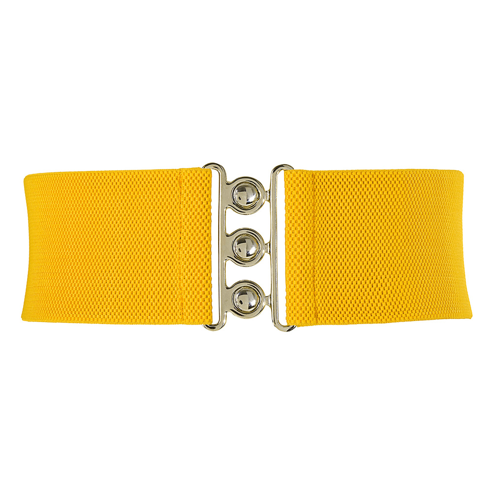 50s Cinch Belt - Yellow