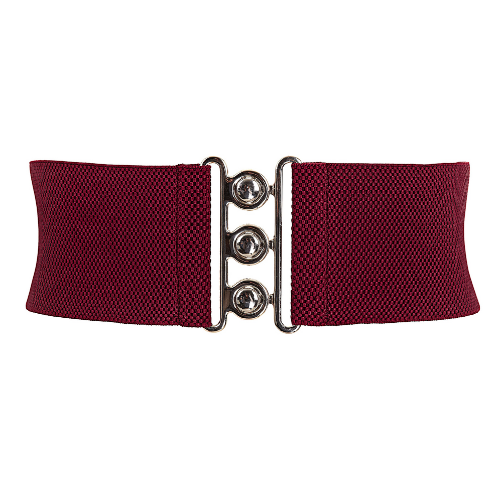50s Cinch Belt - Cherry