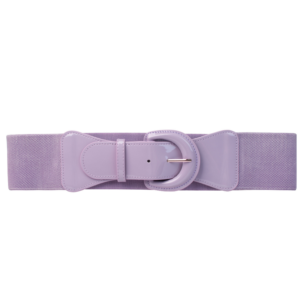 Bella Patent Belt - Lavender