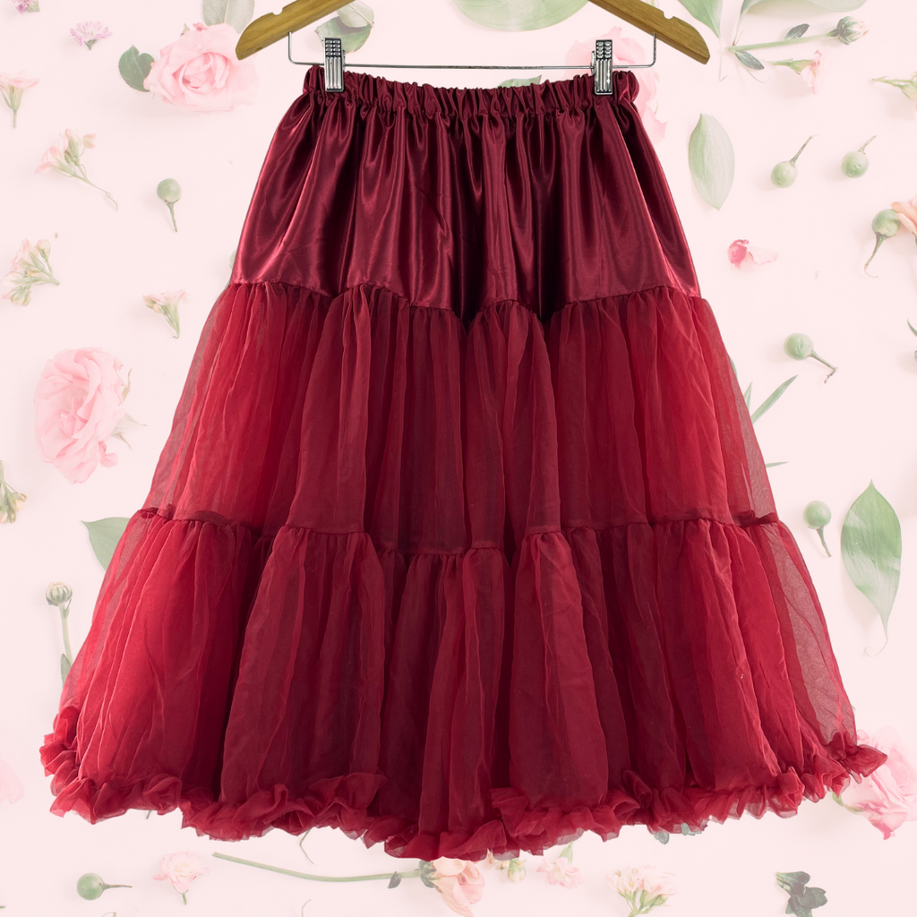 Swish Swish 50s Petticoat - Cherry